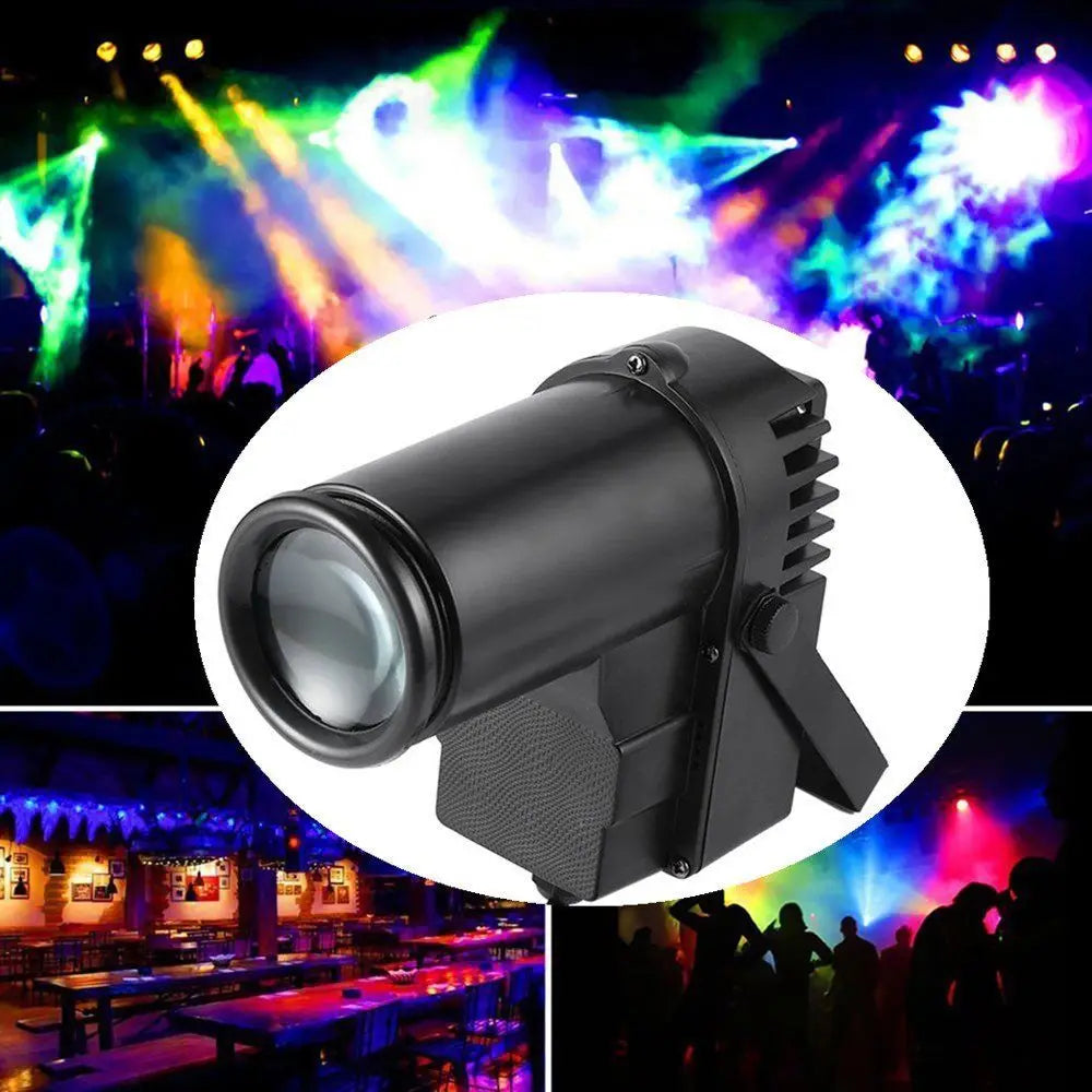 10W RGBW 4 IN 1 Stage Pinspot Light Dmx for Disco Party Bar DJ Event LED Disco Ball Light Beam Spot Light Stage Effect Light