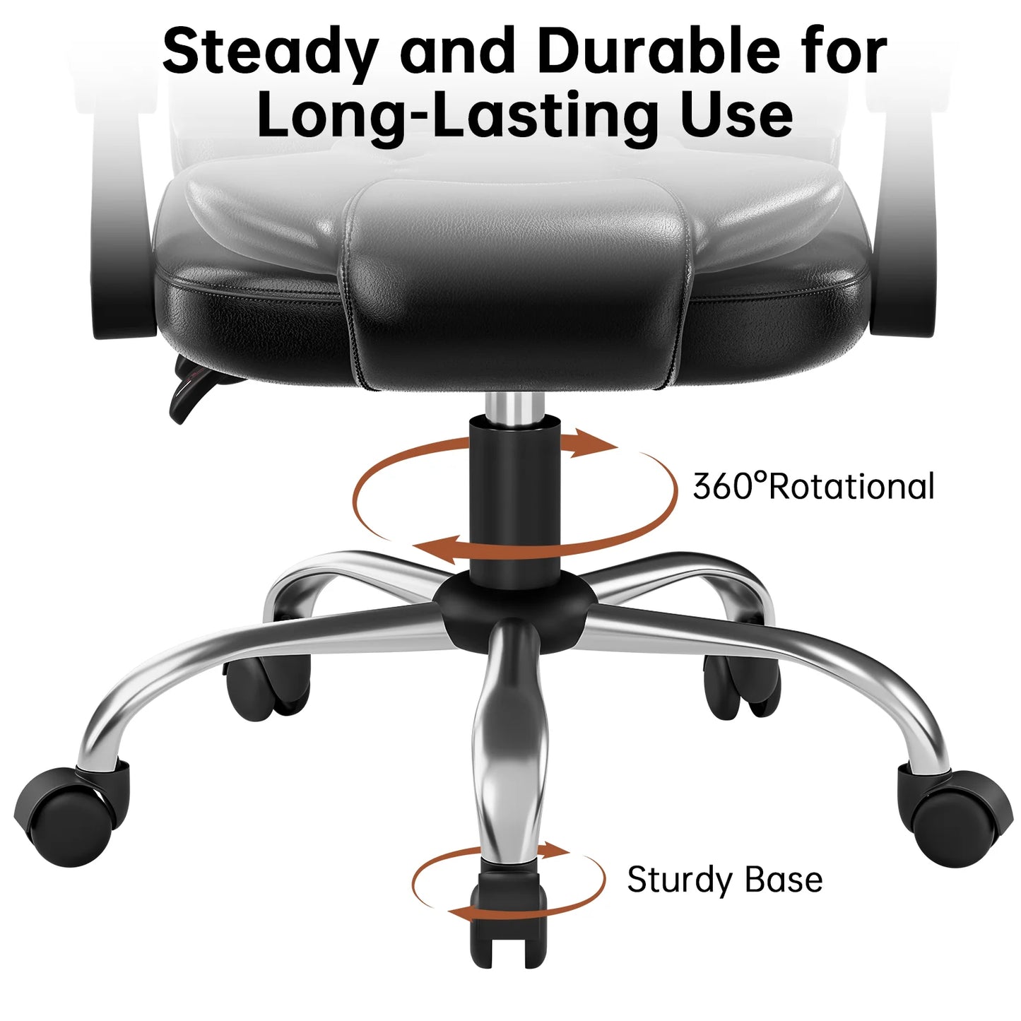 Executive Office Chair High Back Desk Chair Ergonomic Recliner Computer Chair Gaming Chair for Home Office Working