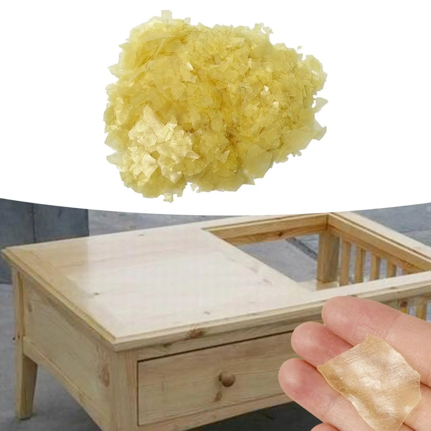 Shellac Flake Household Painting Supplies Wooden Craft Finishes Wooden Craft Finishes Red Shellac Finish Art