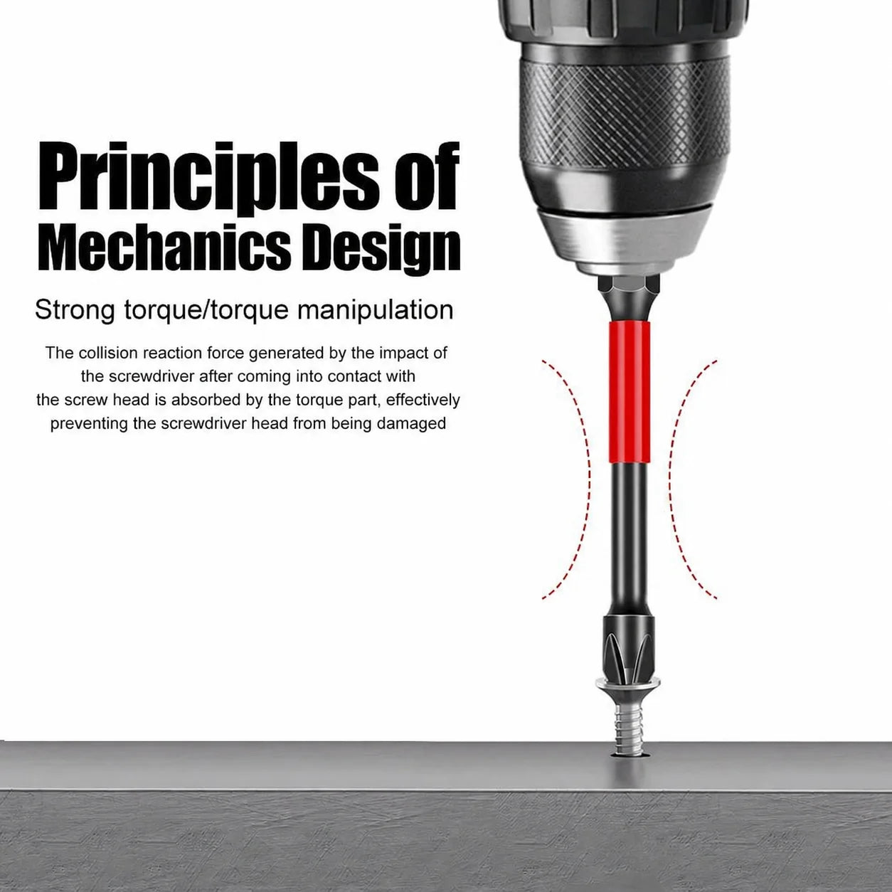 Rafford Magnetic Impact Screwdriver Bit Set 3/6/12Pcs High Torque S2 Steel 1/4"  Phillips PH2 for Electric and Manual Drills