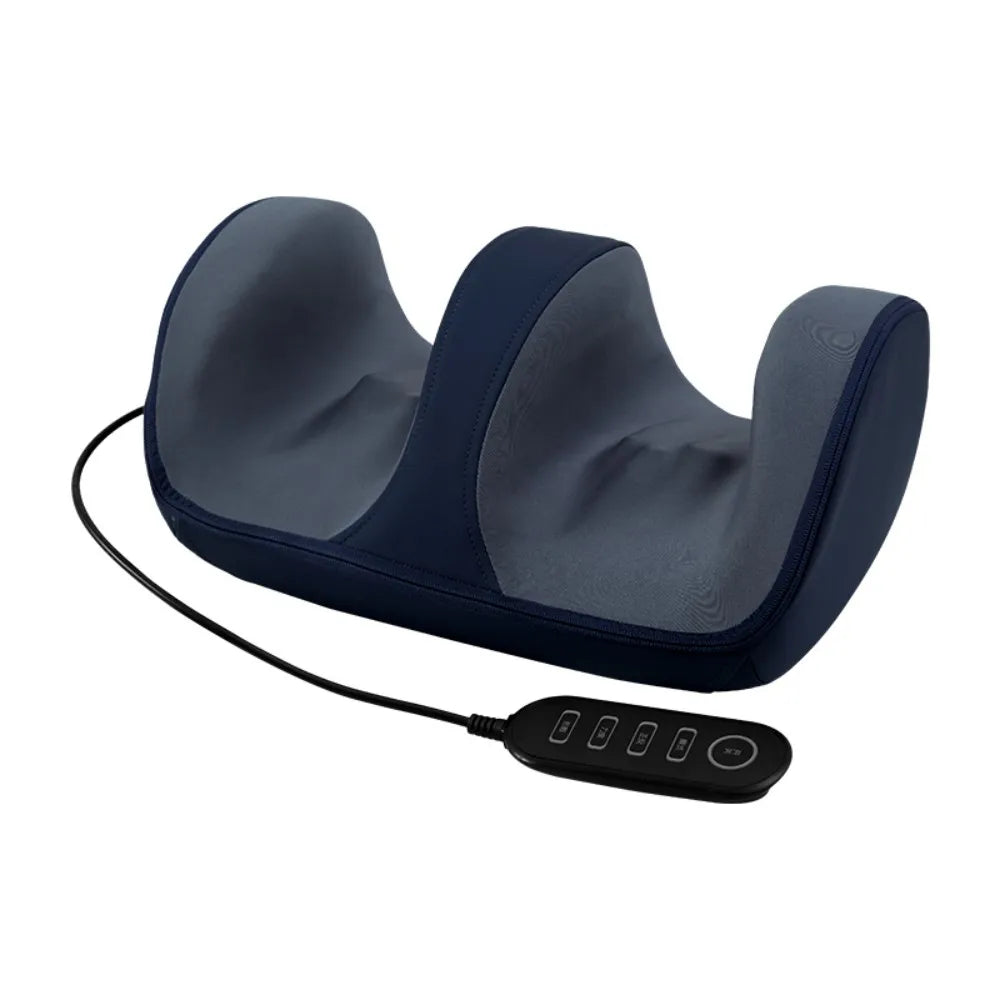 Electric Foot Massager Hot Compression Shiatsu Kneading Roller Foot Deep Tissue Massage Muscle Relaxation Pain Relief Massager