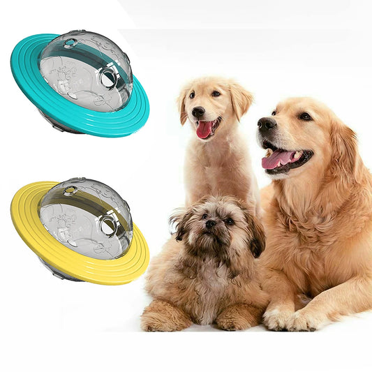 Pet Dog Cat Tumbler Treat ball Feeder Food Dispenser Puzzle Interactive Toys
