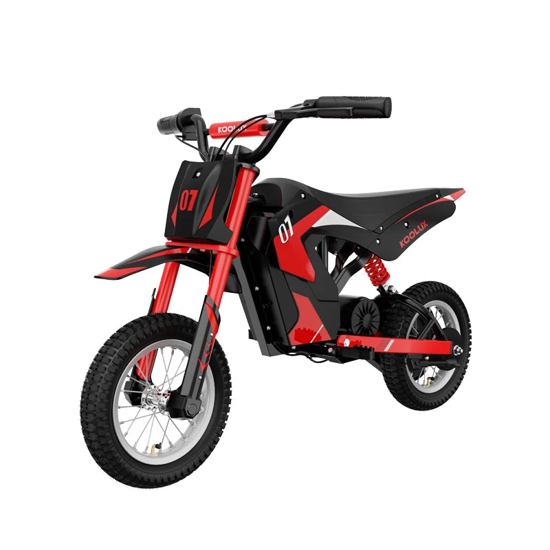 KOOLUX EV12M Electric Dirt Bike,300W Electric Motorcycle,15.5MPH & 9.3 Miles Long-Range,3-Speed Modes Motorcycle