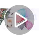 G2PLUS Purple Organza Gift Pouches, 10x15 CM Medium Organza Favour Bags, 100 PCS Wedding Jewelry Bags, Clear Mesh Pouches Perfect for Wedding, Christmas, Birthday, Anniversary