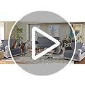 TAOCOCO Sofa Covers 100% Waterproof Sofa Slipcovers 3 Seater,Non Slip Cover for Kids/Dogs/Pets,Washable Sofa Protector with Elastic Strap(Mint Green,UPDATE of Cloth)