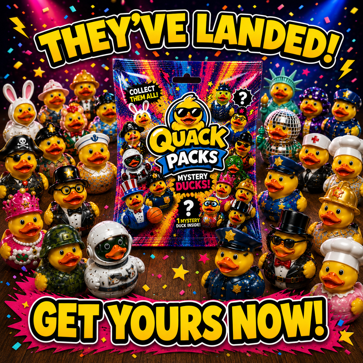 QuackPacks - 1 Character QuackPack Duck Inside