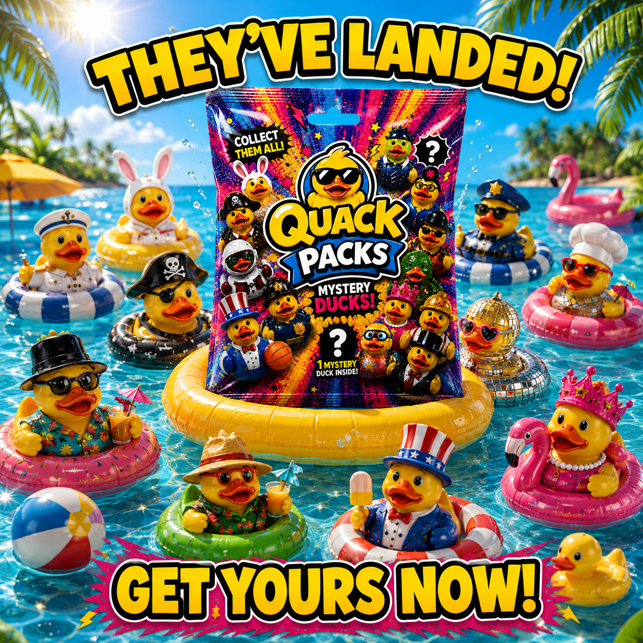 QuackPacks - 1 Character QuackPack Duck Inside