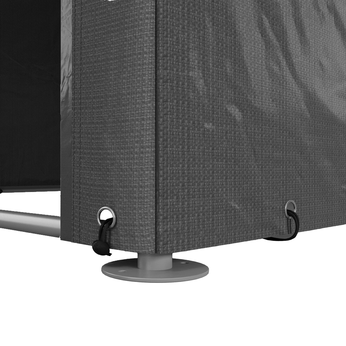 Outsunny 2.2 x 1.6 m Outdoor Storage Tent, with Accessories - Dark Grey