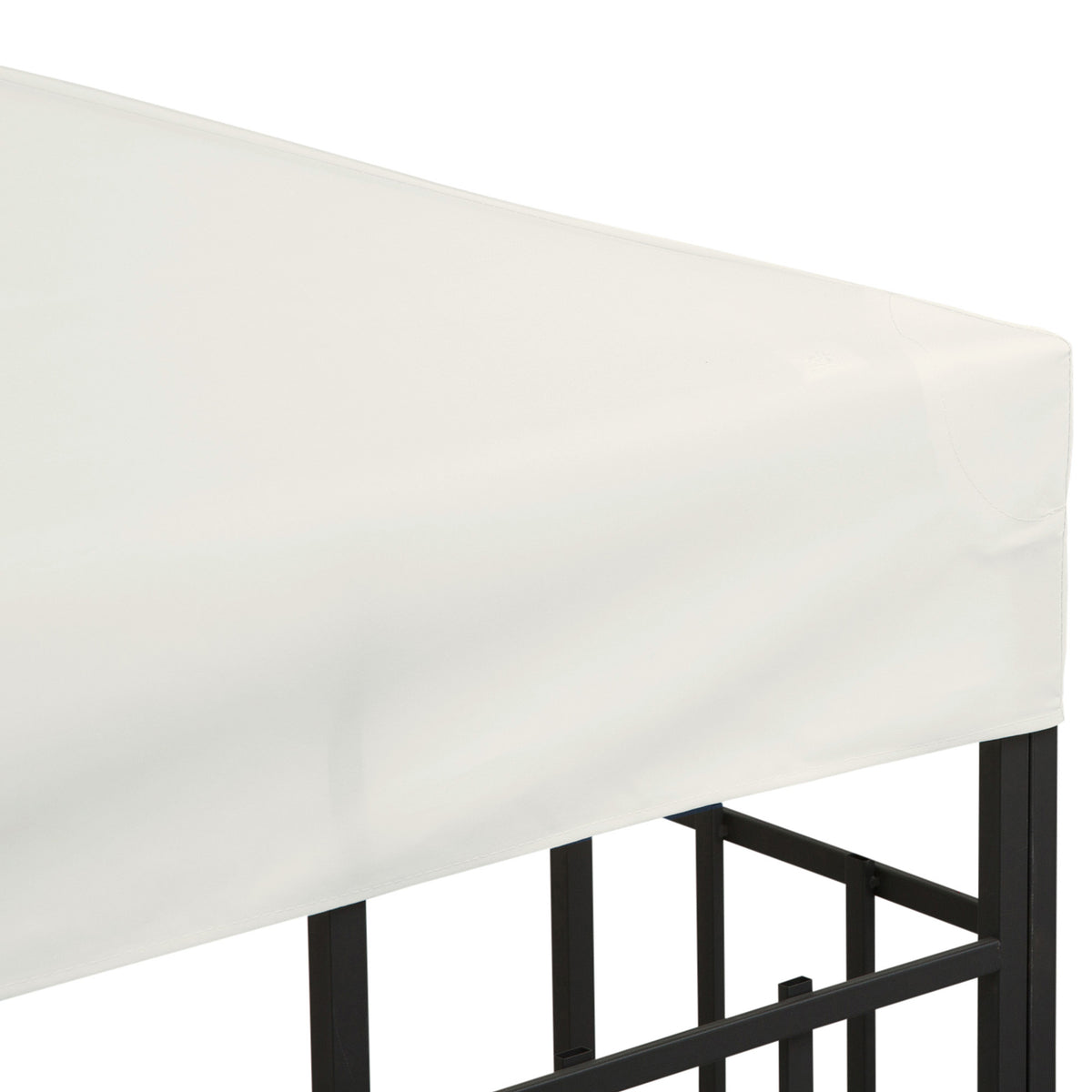 Outsunny 3 x 3 m Replacement Gazebo Canopy - Cream White