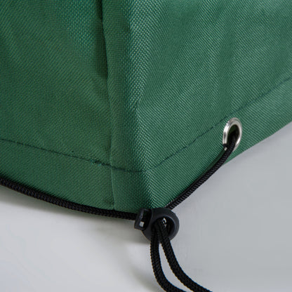 Outsunny Outdoor Garden Furniture Cover Waterproof, Anti-UV 600D Heavy Duty Oxford Fabric Patio Furniture Cover for Rectangular Sofa Table Set, Green, 210 x 140 x 80 cm