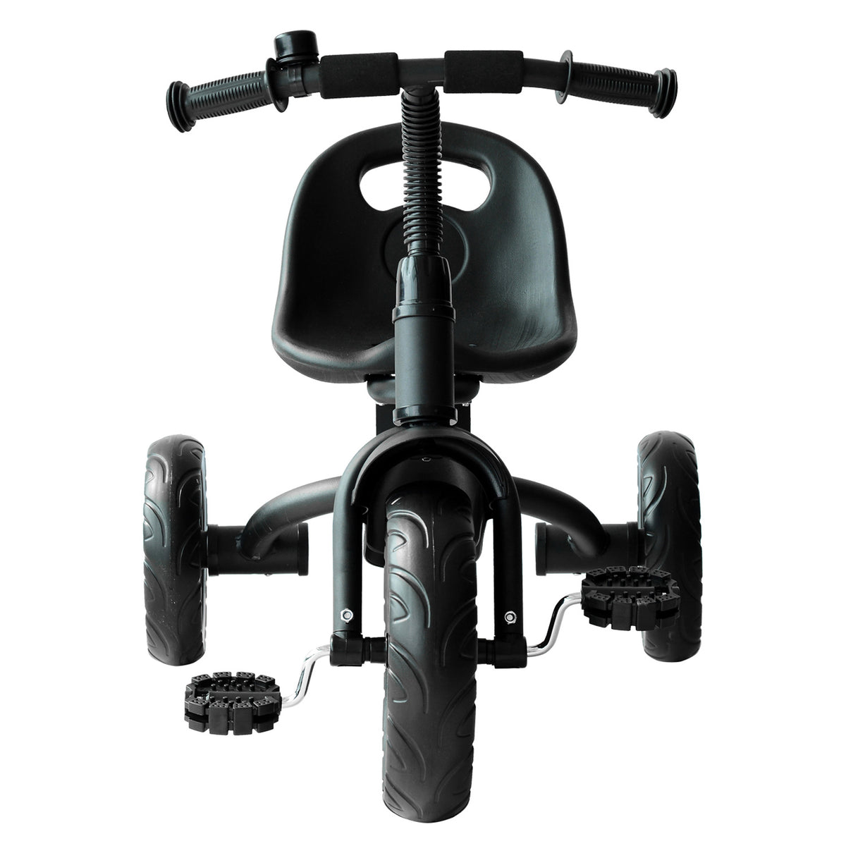HOMCOM Baby Trike, Toddler Tricycle with Adjustable Seat, Children Ride on Toys 3 Wheels Bike with Bell for Kids 1.5-4 Years, Black