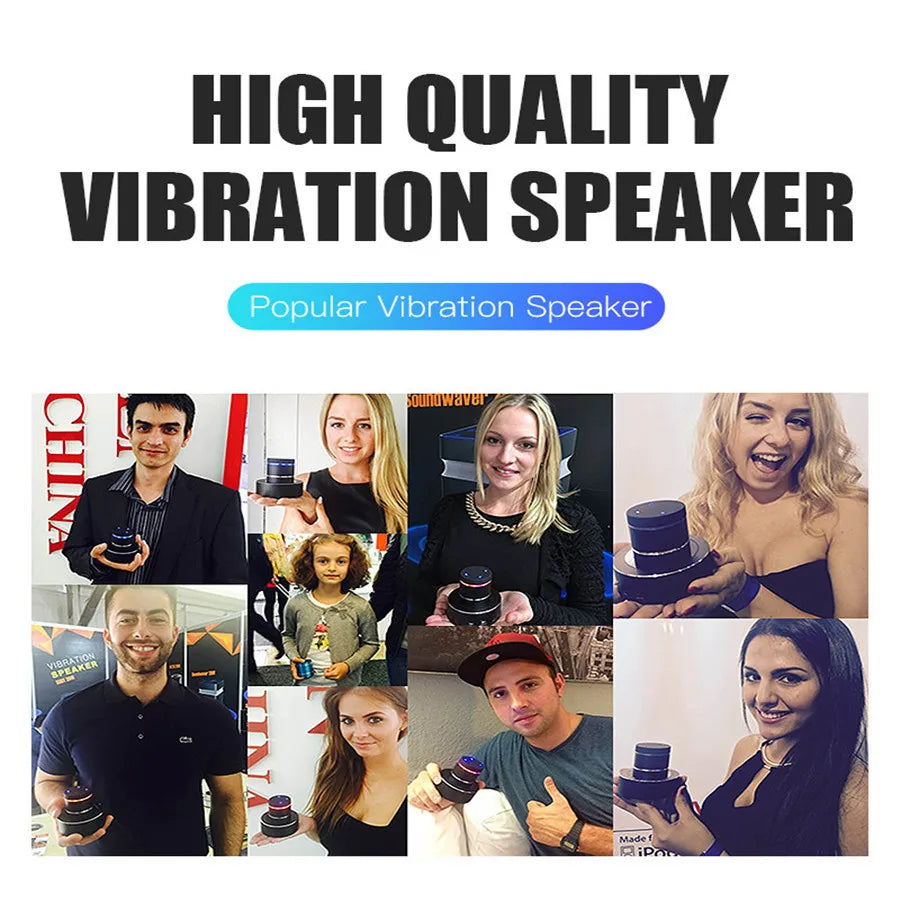 Adin 26W Vibro Wireless Bluetooth Speaker Anti-Neighbor Strong Vibration Effect Subwoofer Sound Box for Music Audio Loudspeakers