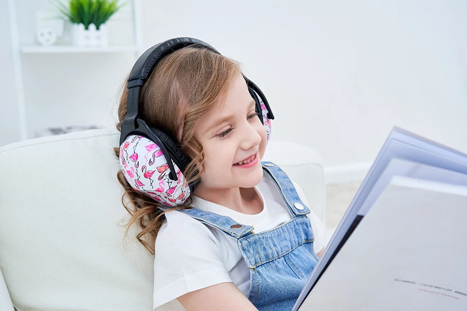 ZOHAN  Kids Ear Protection Safety Ear Muffs  Noise Reduction Ear Protection Defenders Hearing Protectors for Toddlers Children