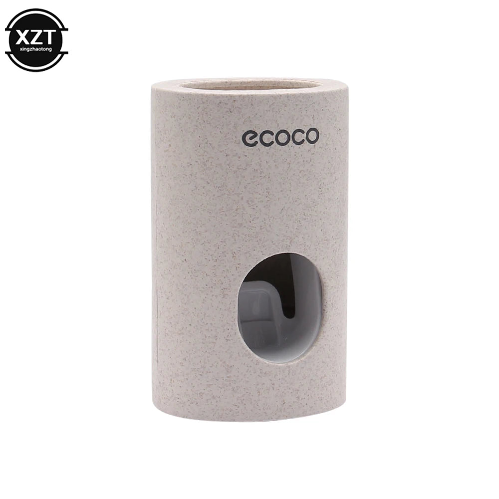 Toothpaste Dispenser Wall Mount Bathroom  Waterproof Toothpaste Squeezer Toothbrush Holde Bathroom Accessories