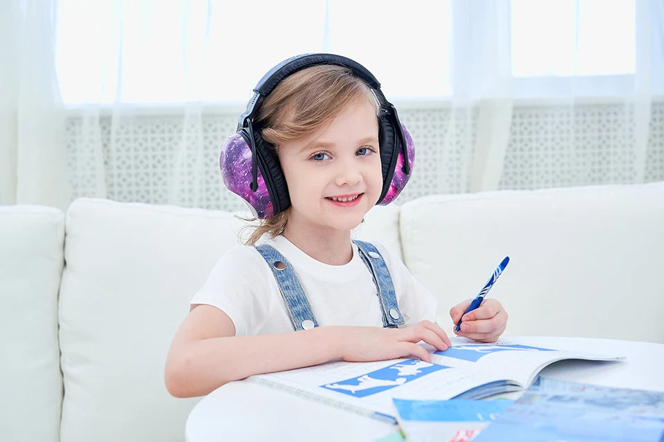 ZOHAN  Kids Ear Protection Safety Ear Muffs  Noise Reduction Ear Protection Defenders Hearing Protectors for Toddlers Children