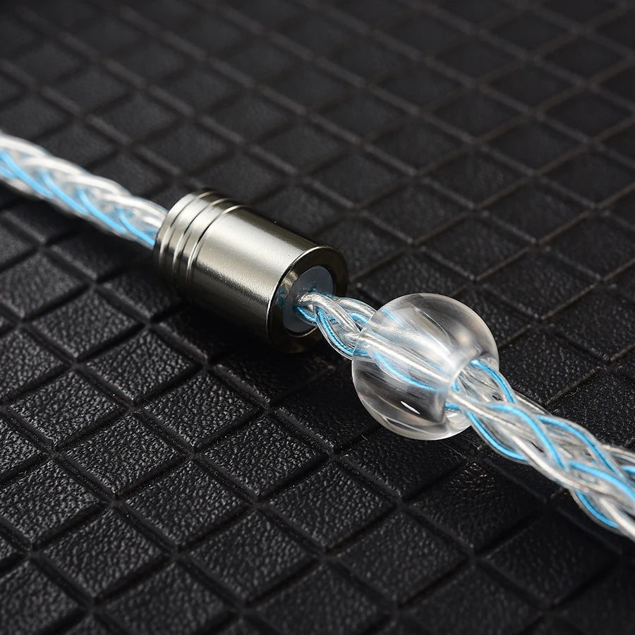 QKZ T1 Earphone Update Cable 3.5mm jack QDC 0.75mm Connector Wired Headphones For ZXN ZXT VK4 ZX2 ZAX2 KZ EDX ZSN Pro X TRN MT1