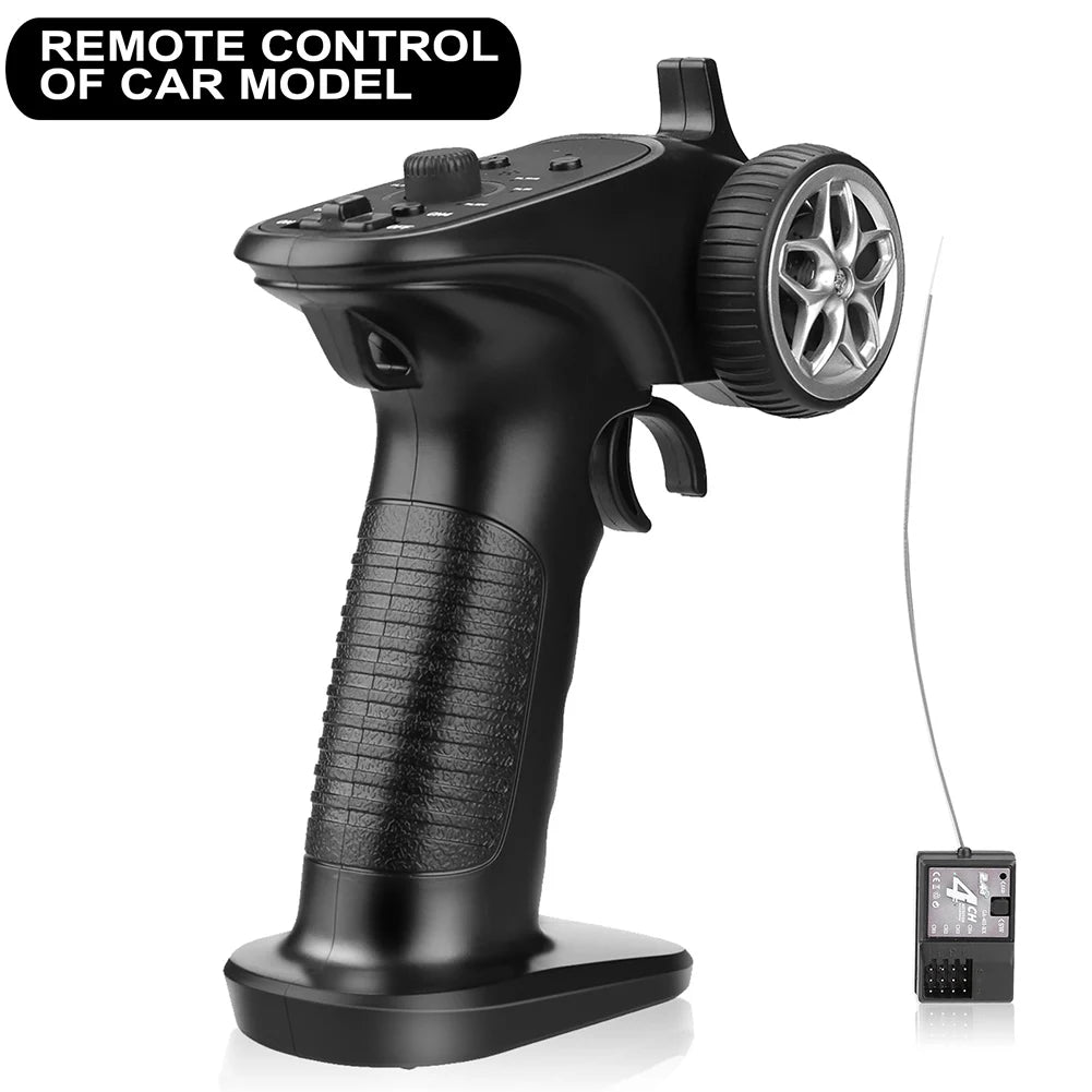 GA-4H-TX TX4 2.4GHz 4CH Radio System Transmitter Controller Remote Control w/ Receiver For RC Car Boat PK TG3 FS-GT3B
