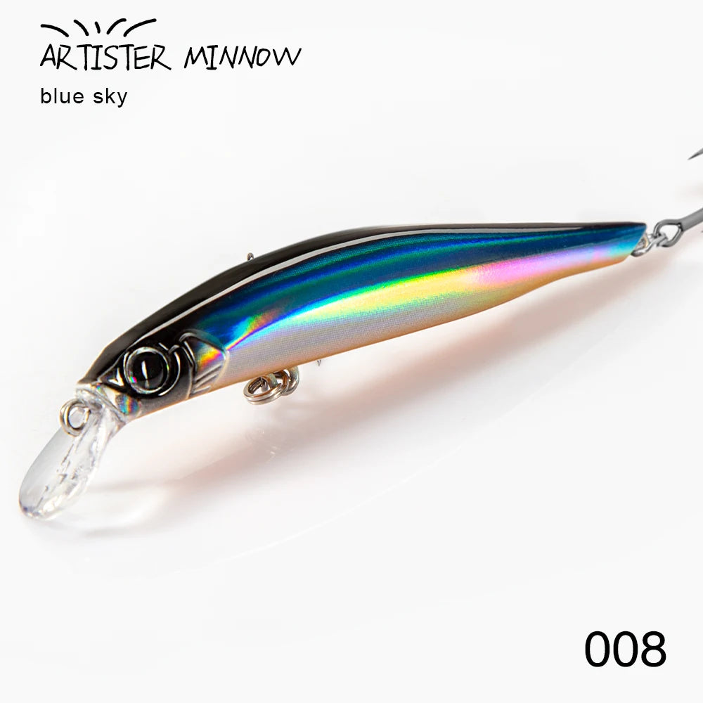 Hunthouse Trout Fishing Lure Sinking Jerkbait 70/80/105mm 7/8.5/18.5g Artist Minnow Sea Fishing Bait Twitch Hard Lure For Bass