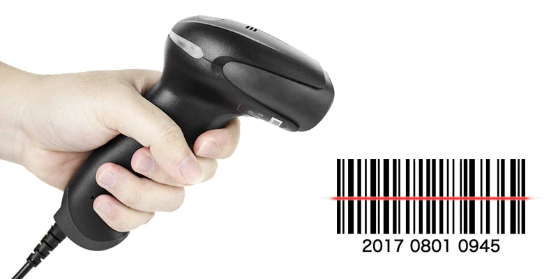 NETUM NT-1698W Handheld Wirelress Barcode Scanner AND NT-1228BL Bluetooth 1D/2D QR Bar Code Reader PDF417 for IOS Android IPAD