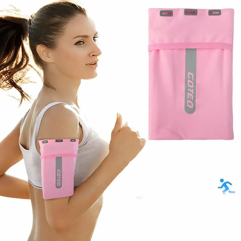 Running Mobile Phone Arm Bag Universal Breathable Sports Accessories Outdoor Arm Bag Armband Jogging Phone Armband Case