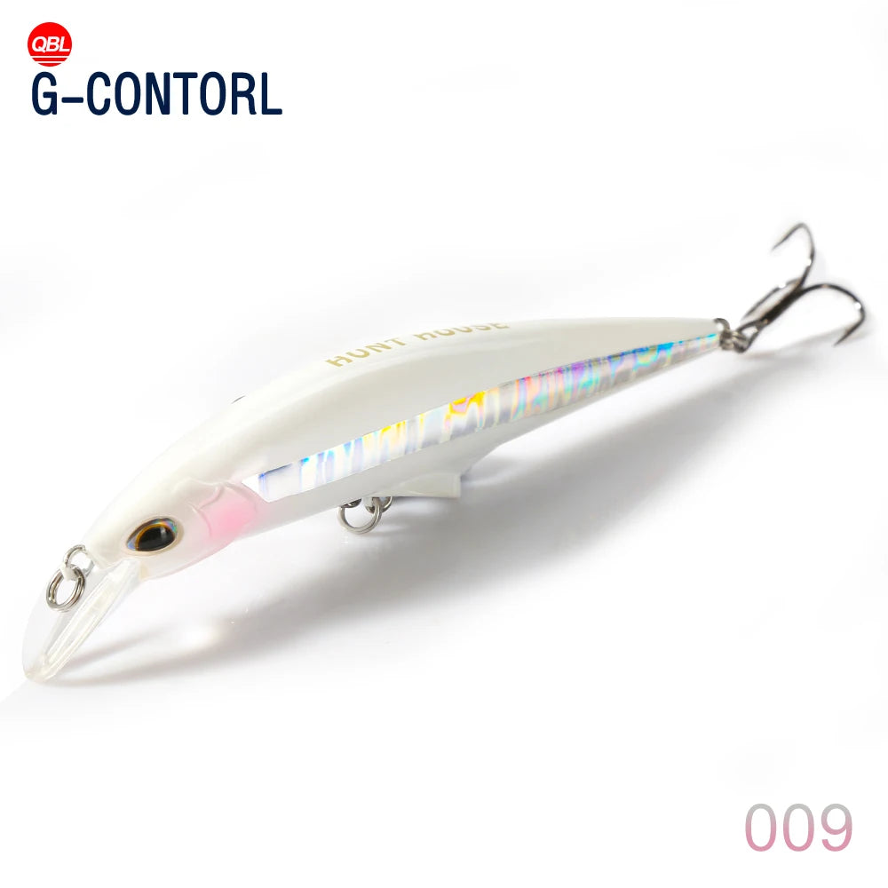 Hunthouse Sinking Minnow Fishing Lure Saltwater Small Hard Bait 95mm/28g 120mm /41g Artificial Mini Swimbait Leurre Pesca