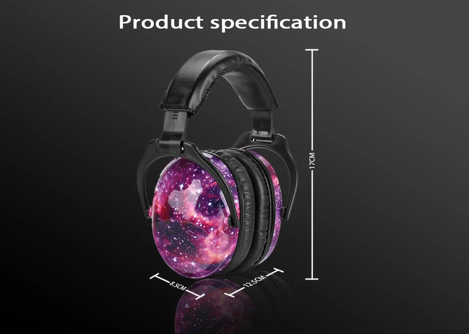 ZOHAN  Kids Ear Protection Safety Ear Muffs  Noise Reduction Ear Protection Defenders Hearing Protectors for Toddlers Children