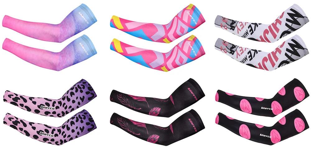 Basketball Sleeve Tattoo Sun Protection Running Arm Cover Ladies Arm Warmer Bicycle Cycling Cuff Women's Cycling Braces Gym