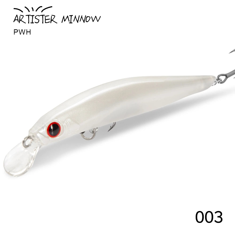 Hunthouse Trout Fishing Lure Sinking Jerkbait 70/80/105mm 7/8.5/18.5g Artist Minnow Sea Fishing Bait Twitch Hard Lure For Bass