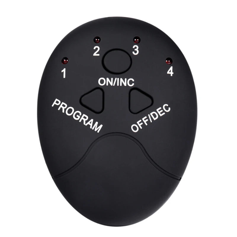EMS Smart Abs Stimulator Abdominal Muscle Training Pad Body Fit Slimming Trainer
