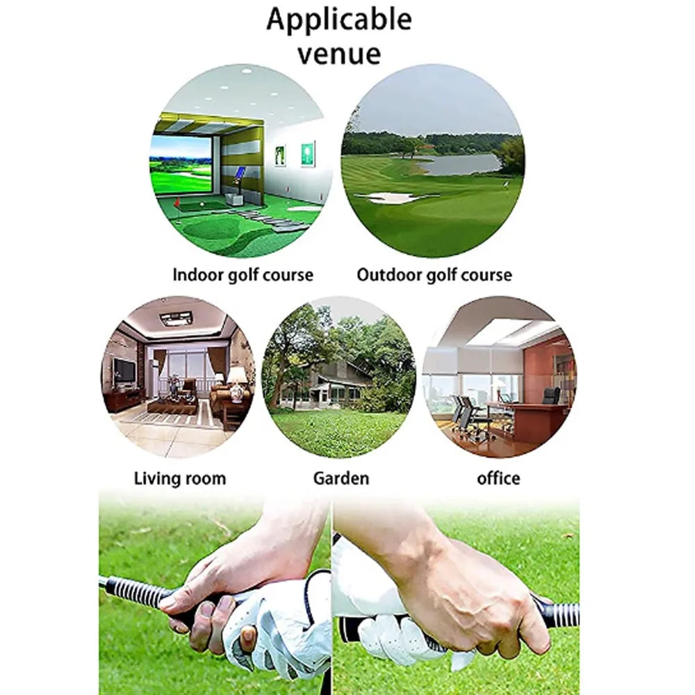 1Pcs Golf Club Grip  Swing Grip Trainer Teaching Practice Aid Training Grip Golf Hand Position Training Tool for Man Woman Kids