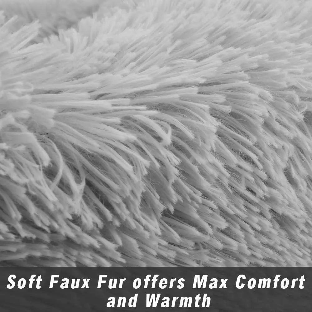 Super Soft Dog Bed Plush Cat Mat Dog Beds For Large Dogs Bed Labradors House Round Cushion Pet Product Accessories