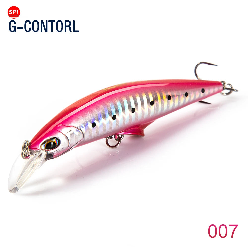 Hunthouse Sinking Minnow Fishing Lure Saltwater Small Hard Bait 95mm/28g 120mm /41g Artificial Mini Swimbait Leurre Pesca