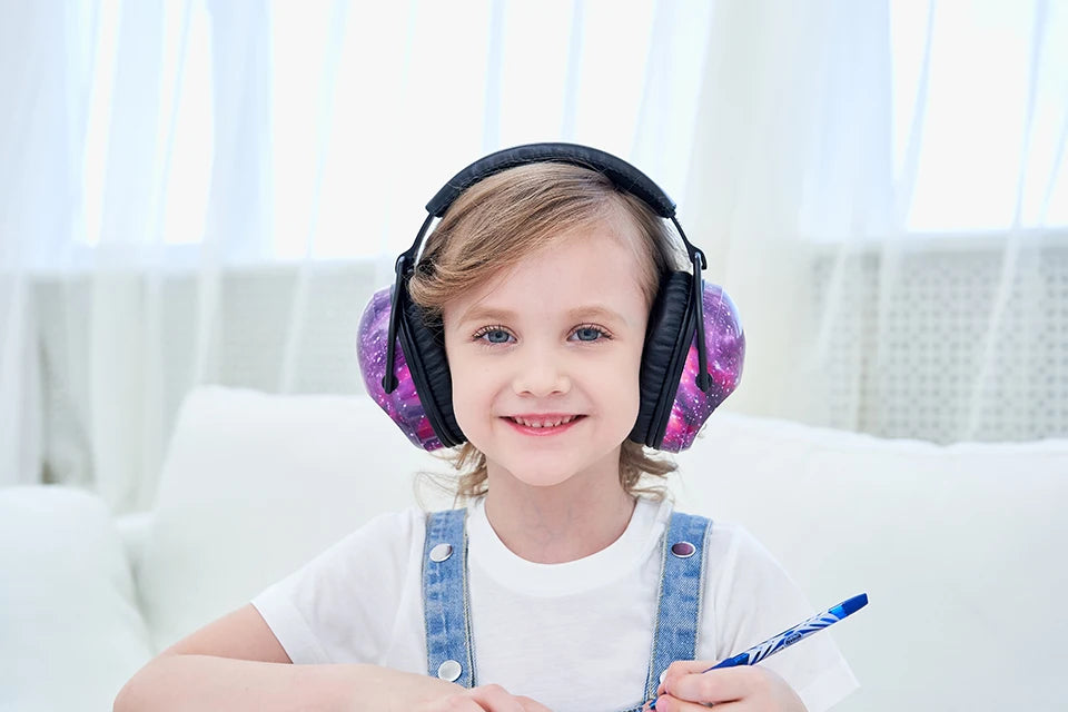 ZOHAN  Kids Ear Protection Safety Ear Muffs  Noise Reduction Ear Protection Defenders Hearing Protectors for Toddlers Children
