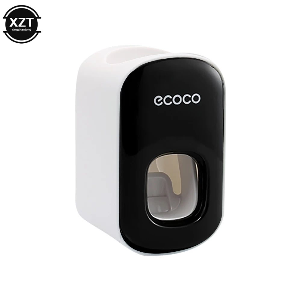 Toothpaste Dispenser Wall Mount Bathroom  Waterproof Toothpaste Squeezer Toothbrush Holde Bathroom Accessories
