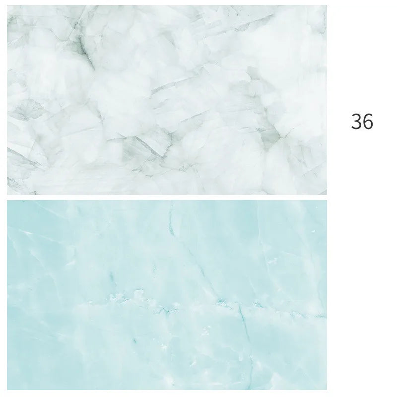 Marble Photography Backdrops 57*87CM 2 Sided Wood Grain Photo Background Wallpaper Studio Waterproof Products Photographic Props