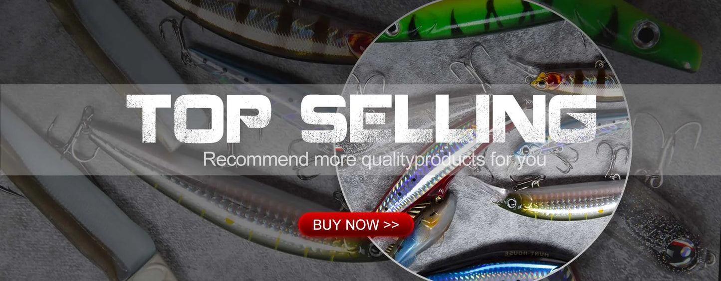 Hunthouse Sinking Minnow Fishing Lure Saltwater Small Hard Bait 95mm/28g 120mm /41g Artificial Mini Swimbait Leurre Pesca