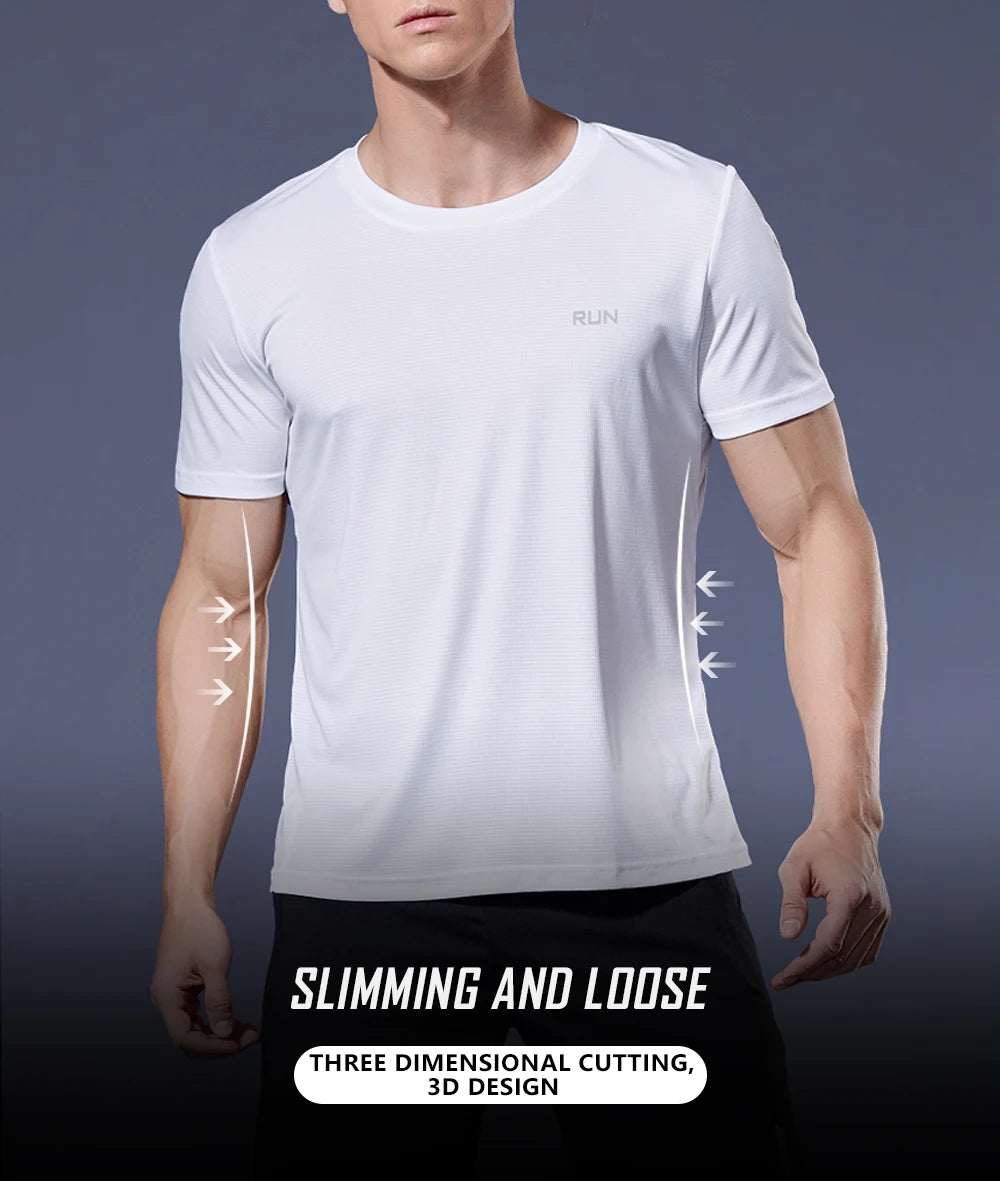 Running Shirts Soccer Shirts Men's Jersey Sportswear Men's Running T-Shirts Quick Dry Compression Sport T-Shirts Fitness Gym