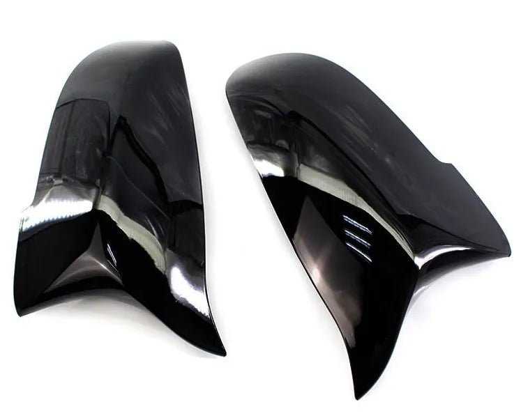 Carbon Fiber Look Black car Rearview Side Mirror cover Caps for BMW 5 6 7 Series F10 F11 F18 F07 F12 F13 F06 F01 F02 LCI