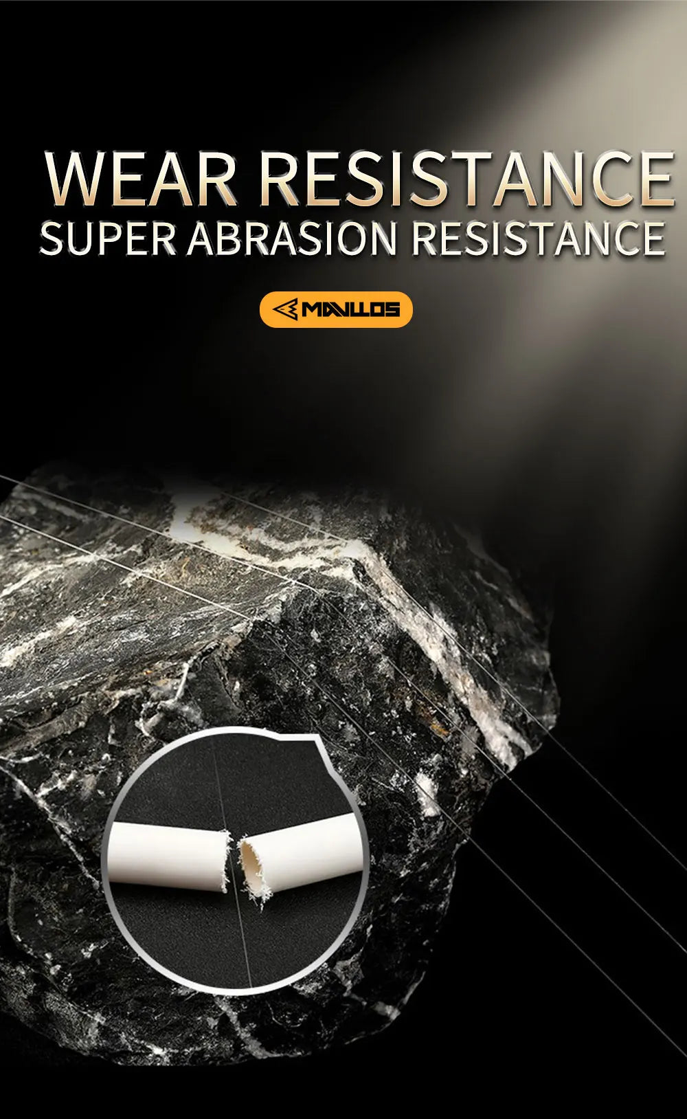 Mavllos Fluorocarbon Fishing Line 50m Ture 100% Sink Monofilament Fluorocarbon Line  Invisible Carbon Leader Fishing Line
