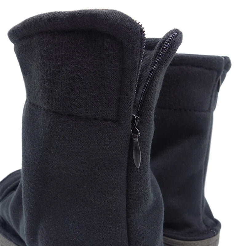 Japan Anime Cosplay Shoes Men Women Black Blue White Cotton Soft Sandals Boots Halloween Costume Christmas Party Shoes Footwear