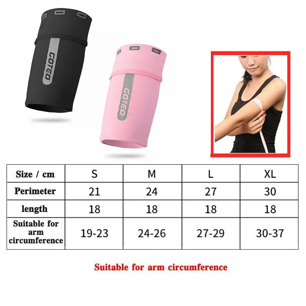 Running Mobile Phone Arm Bag Universal Breathable Sports Accessories Outdoor Arm Bag Armband Jogging Phone Armband Case