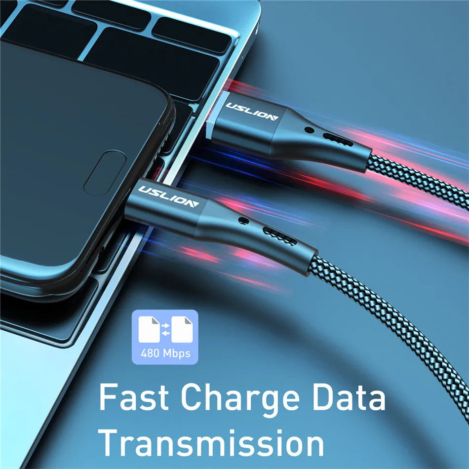 3A USB Type C Cable Wire For Samsung S24 S23 Xiaomi mi 14 Mobile Phone Fast Charging USB C Cable Type-C Charger Micro USB Cables