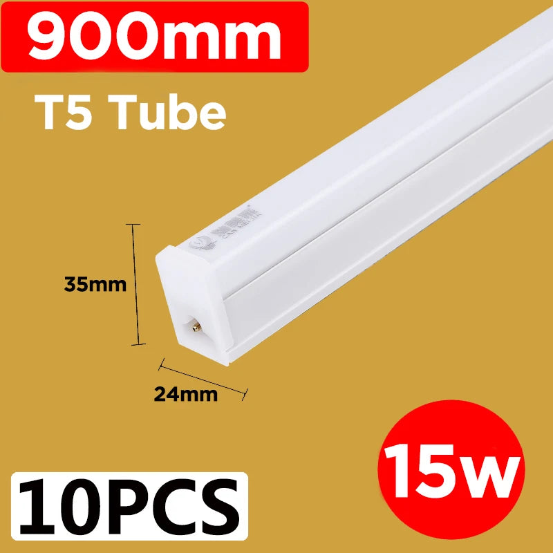 Led Lights Tube Home Lighting Kitchen Bedroom Garage Fixture t5/t8 Ceiling Linear Lamp Strip 220V Closet Cabinets 90/120cm Tube