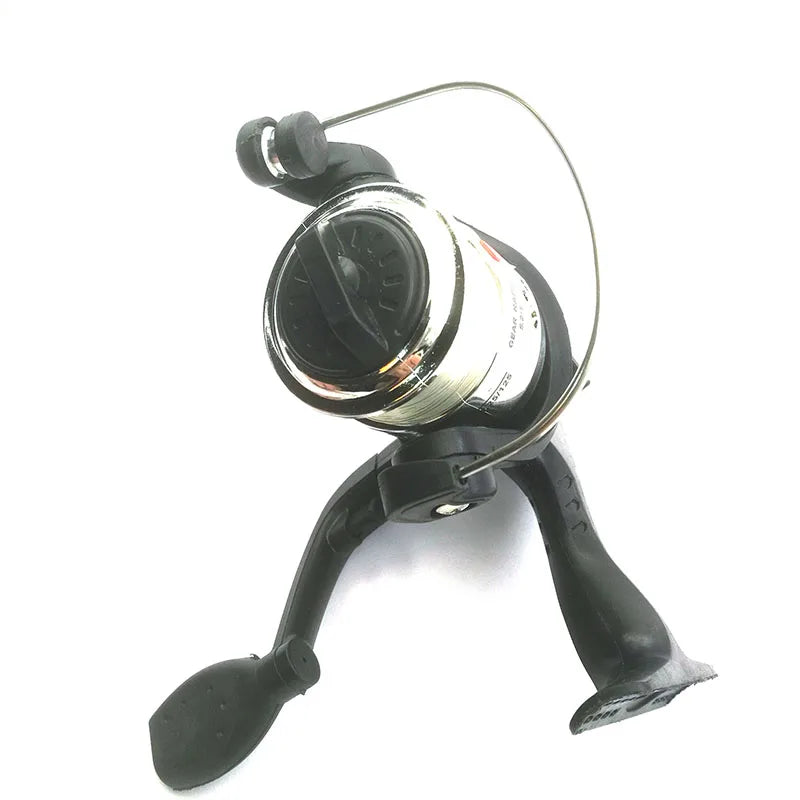 Carbon Fiber Rod Superhard Boat Ice Fly Lure Fishing Rod With High Quality Fishing Reel Fishing Tackle set De Pesca 1.4m Length