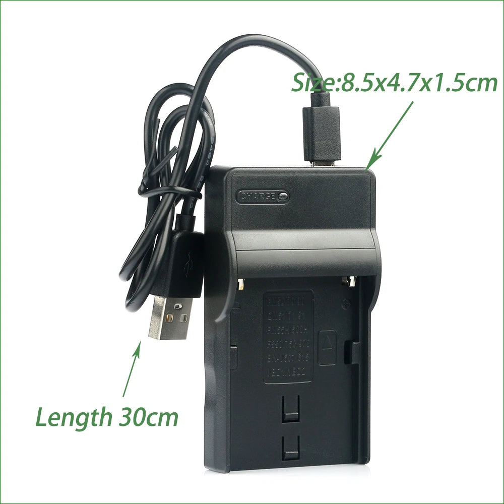 LANFULANG NB-6L / NB-6LH NB 6L Slim Micro USB Battery Charger for Canon PowerShot SX520 SX530 SX540 SX600 SX610 SX700 SX710 HS