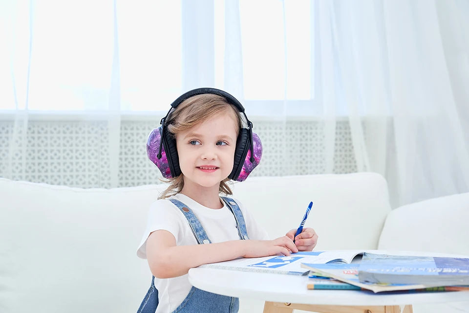 ZOHAN  Kids Ear Protection Safety Ear Muffs  Noise Reduction Ear Protection Defenders Hearing Protectors for Toddlers Children