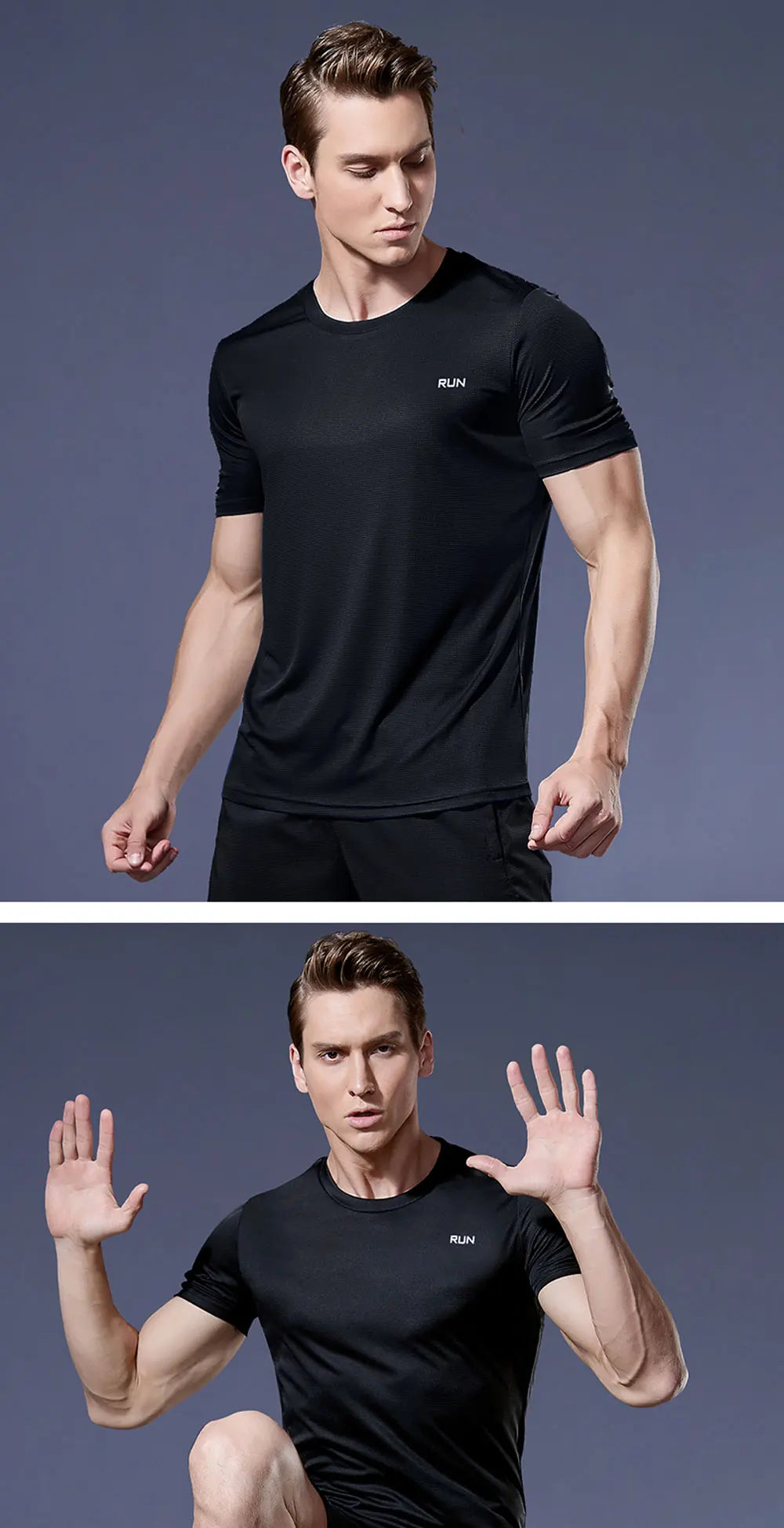 Running Shirts Soccer Shirts Men's Jersey Sportswear Men's Running T-Shirts Quick Dry Compression Sport T-Shirts Fitness Gym