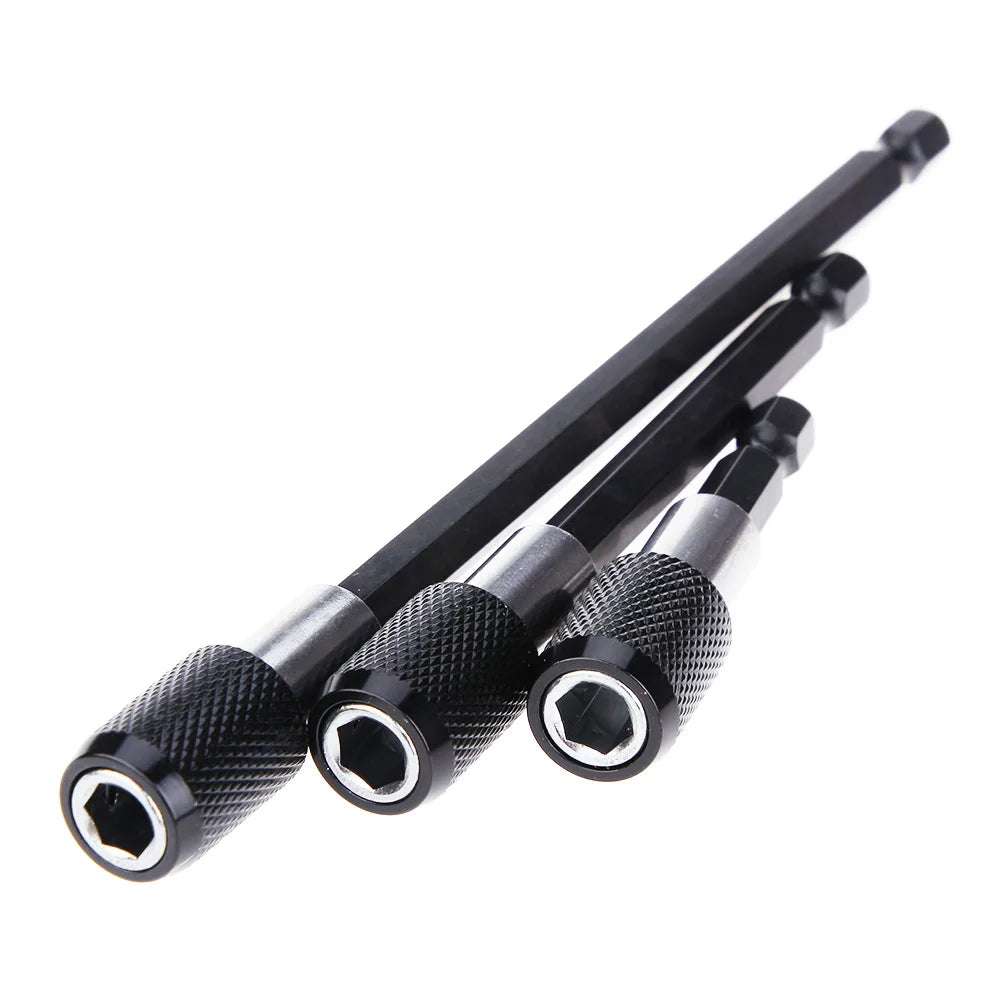 1/4 Inch Hex Shank Quick Release Screwdriver Bit Holder Extension Bar 60mm 100mm 150mm