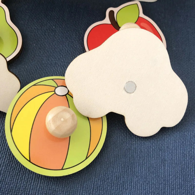 Montessori Toys 2 years Wooden Puzzles For Kids Chid Baby Learning Education Child Game montessori 3D Puzzle Childrens 2 3 Years