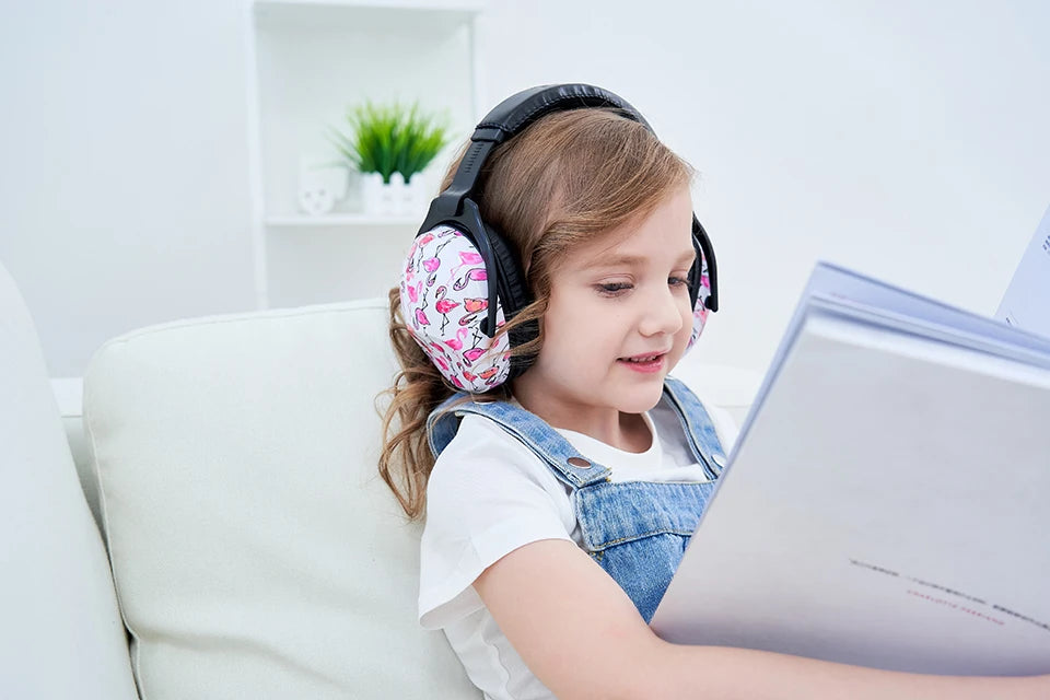 ZOHAN  Kids Ear Protection Safety Ear Muffs  Noise Reduction Ear Protection Defenders Hearing Protectors for Toddlers Children